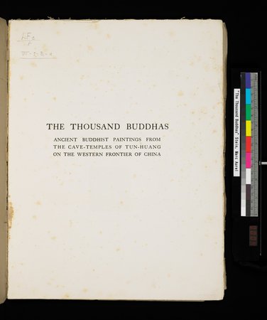 The Thousand Buddhas : vol.1 : Page 5