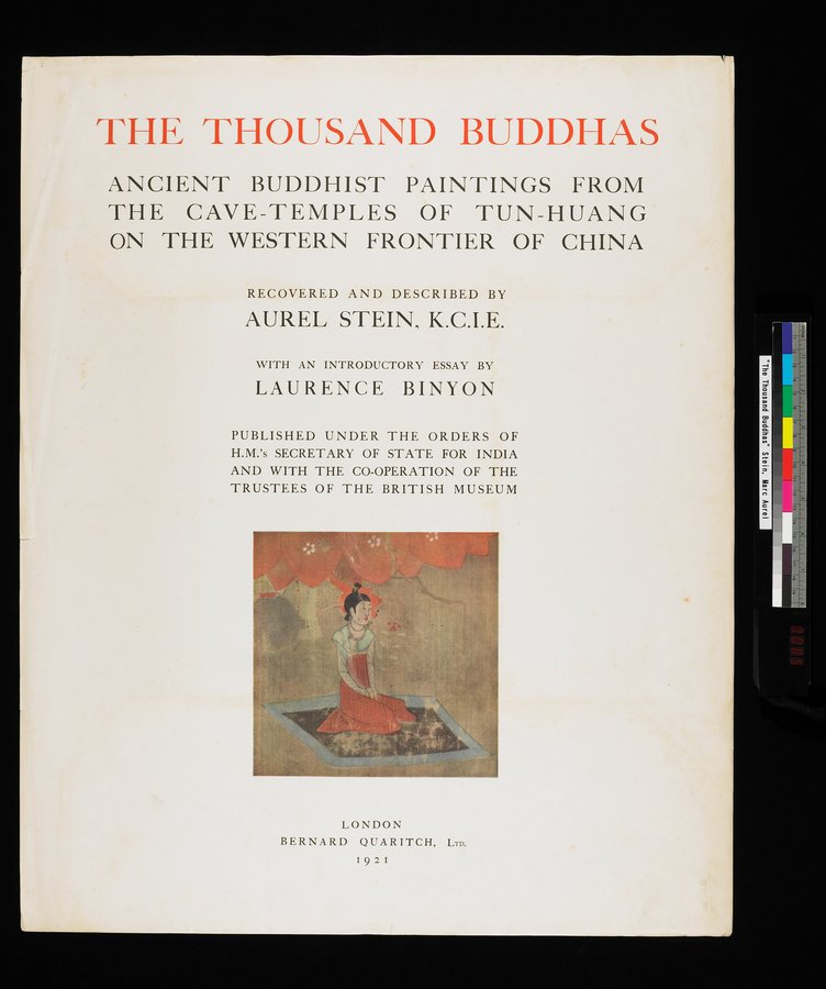 The Thousand Buddhas : vol.1 / 85 ページ（カラー画像）