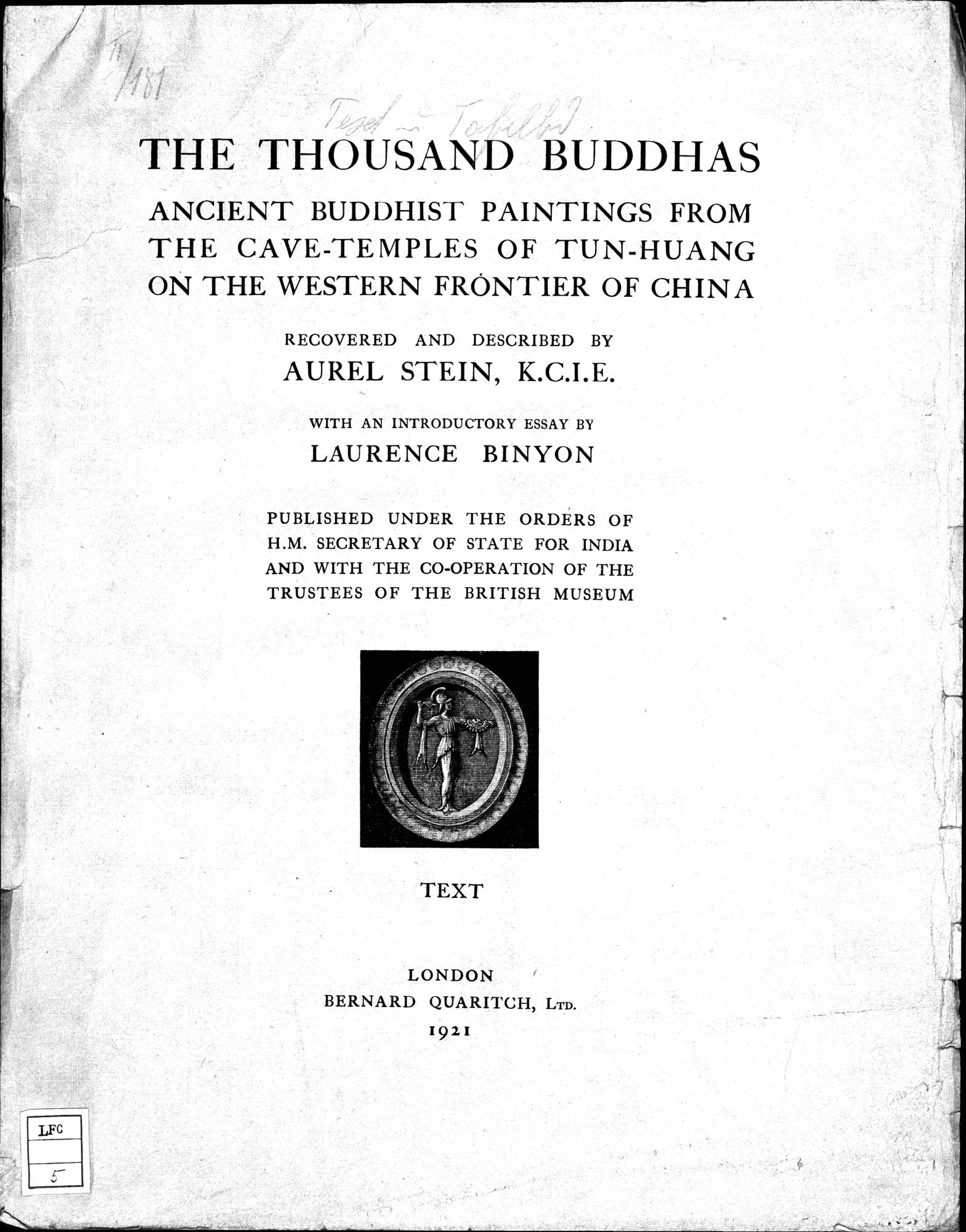 The Thousand Buddhas : vol.1 / 3 ページ（白黒高解像度画像）