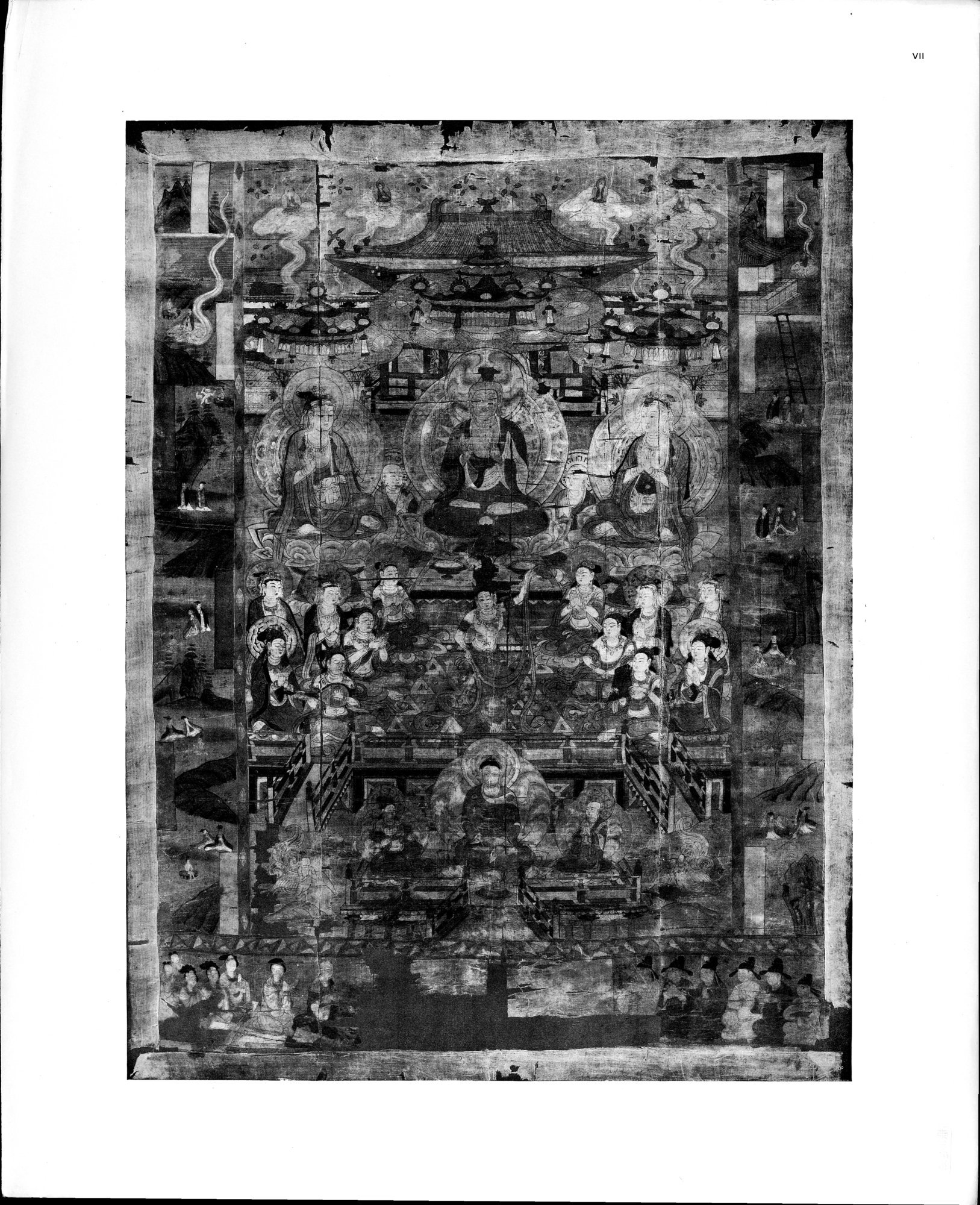 The Thousand Buddhas : vol.1 / 92 ページ（白黒高解像度画像）