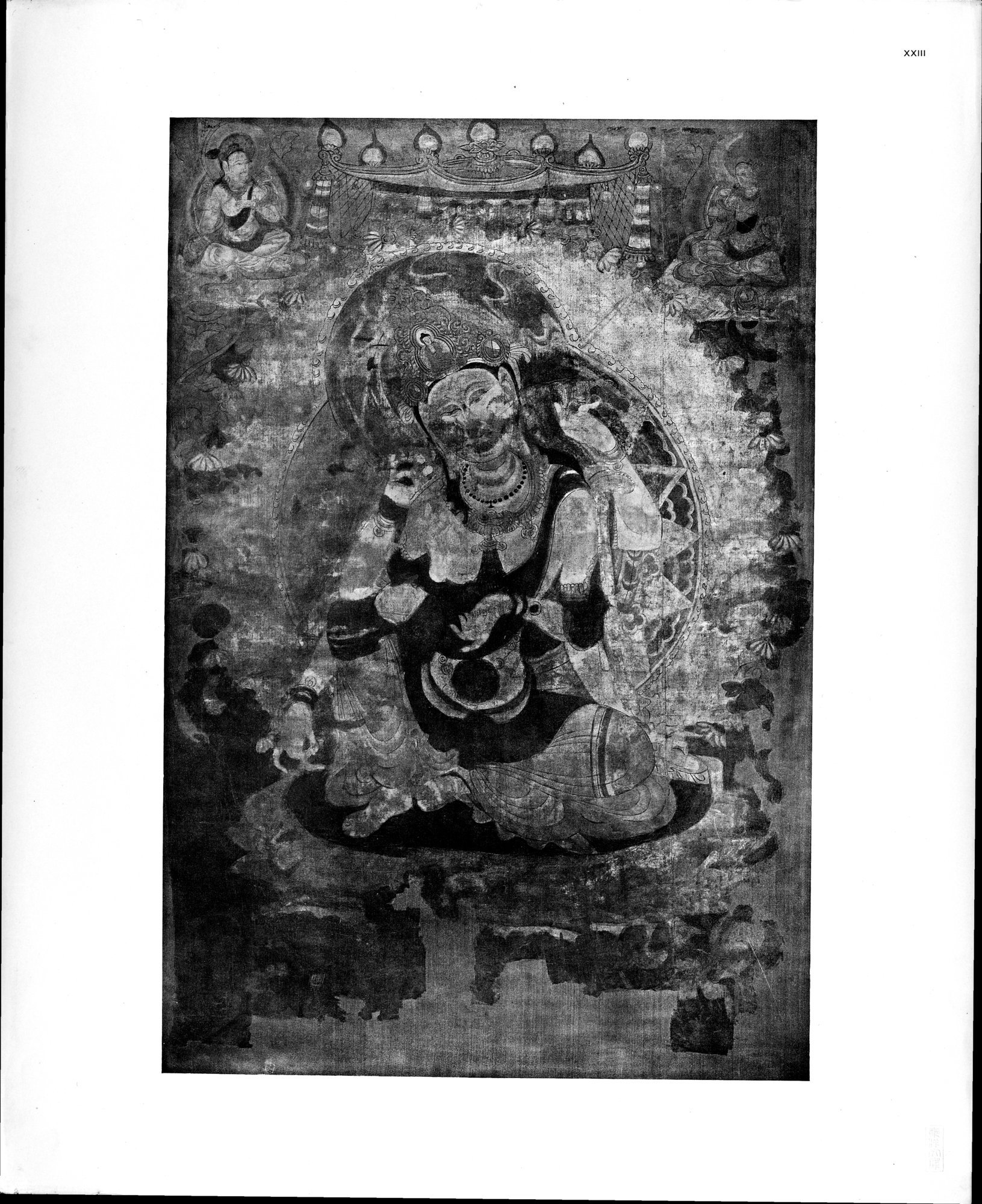 The Thousand Buddhas : vol.1 / 108 ページ（白黒高解像度画像）
