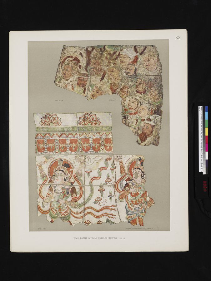 Wall Paintings from Ancient Shrines in Central Asia : vol.2 / Page 23 (Color Image)