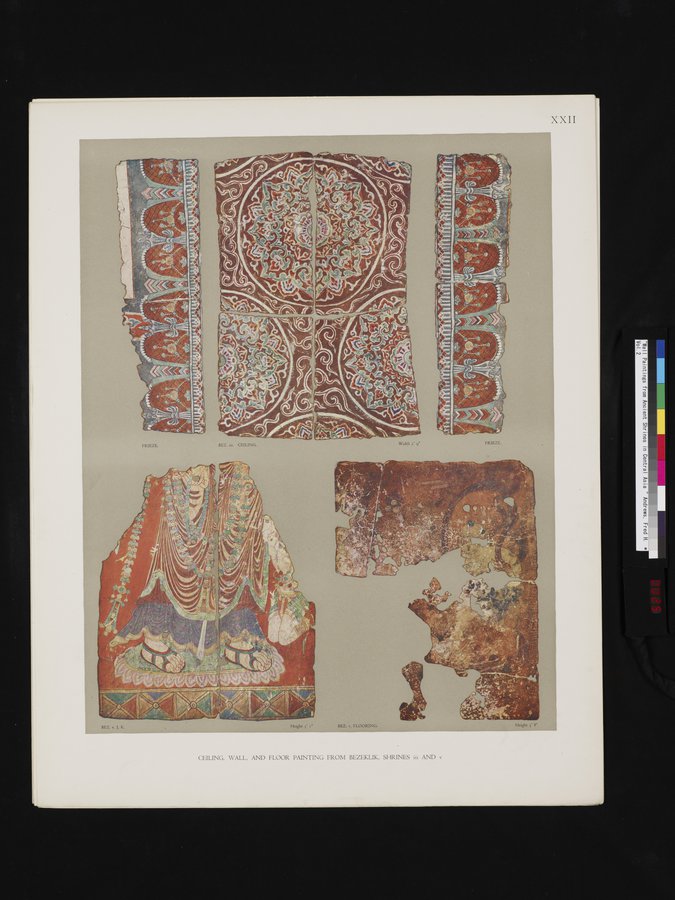 Wall Paintings from Ancient Shrines in Central Asia : vol.2 / Page 25 (Color Image)