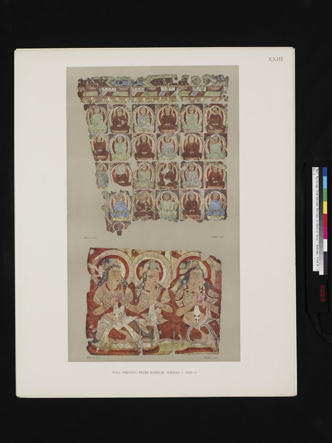 Wall Paintings from Ancient Shrines in Central Asia : vol.2 / Page 26 (Color Image)