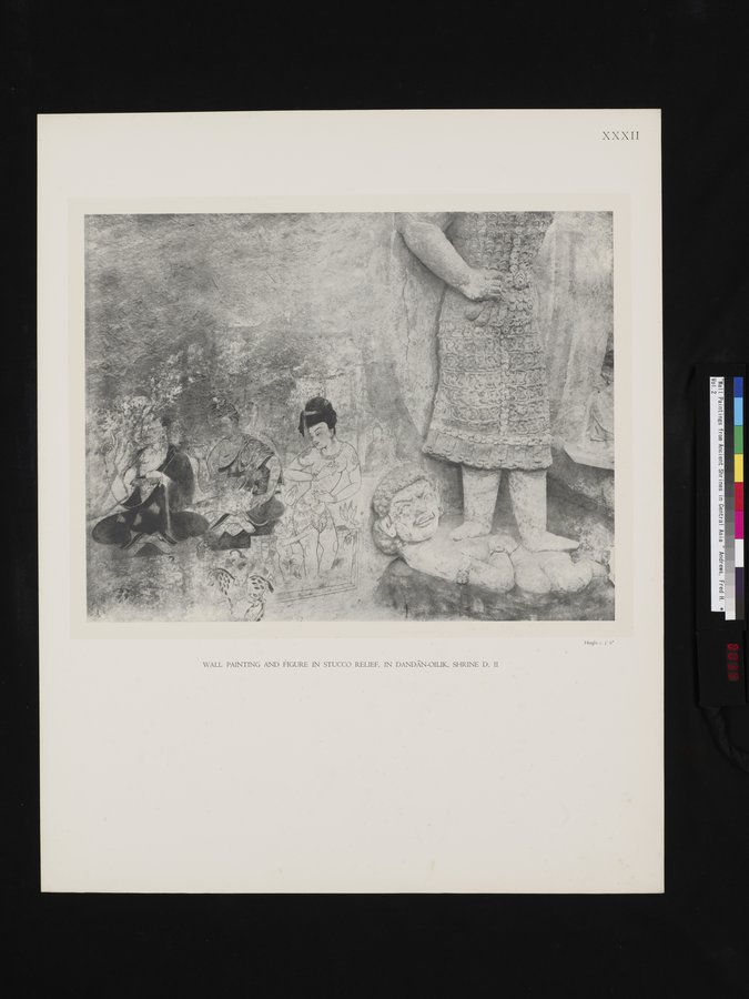 Wall Paintings from Ancient Shrines in Central Asia : vol.2 / Page 35 (Color Image)