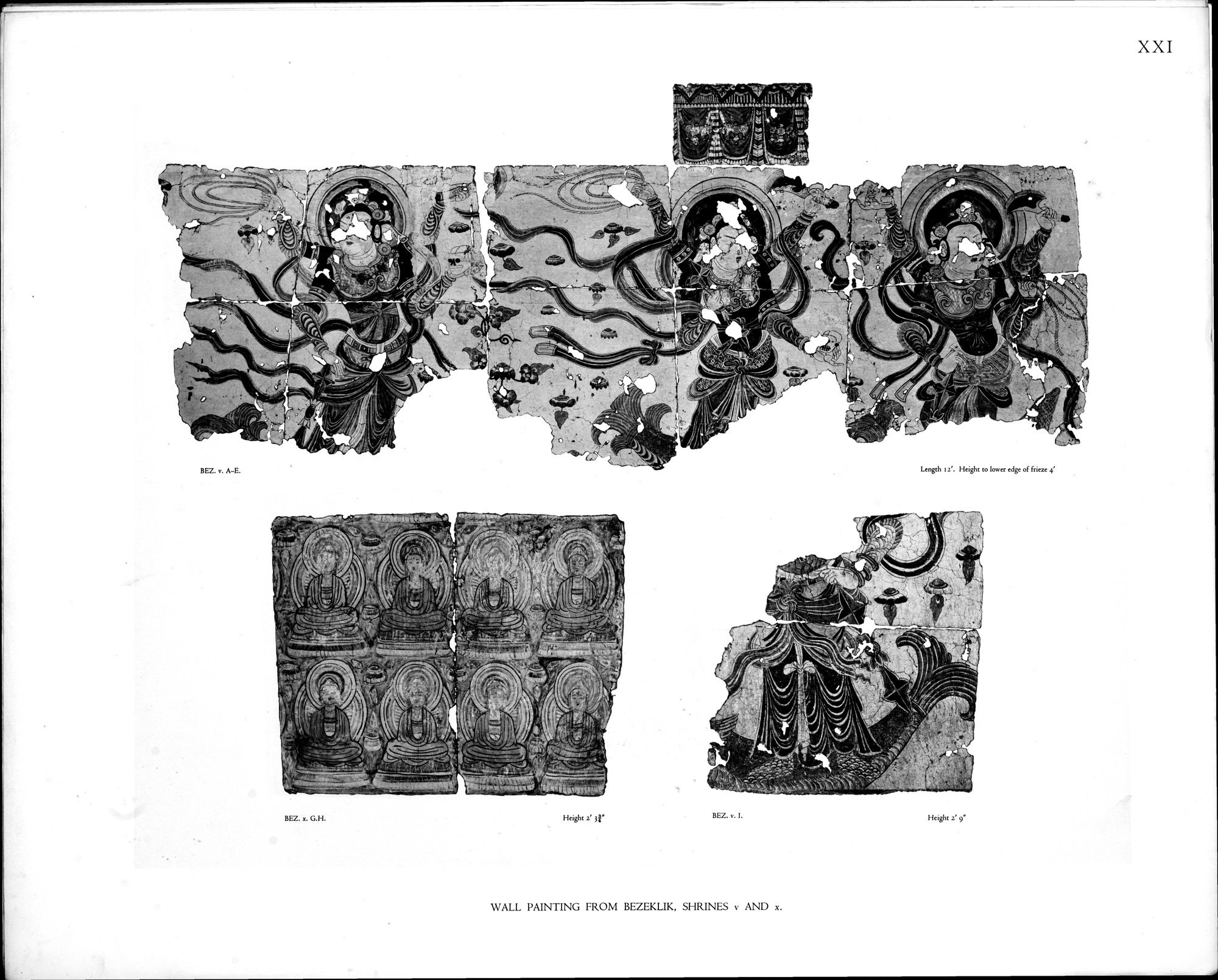 Wall Paintings from Ancient Shrines in Central Asia : vol.2 / 24 ページ（白黒高解像度画像）
