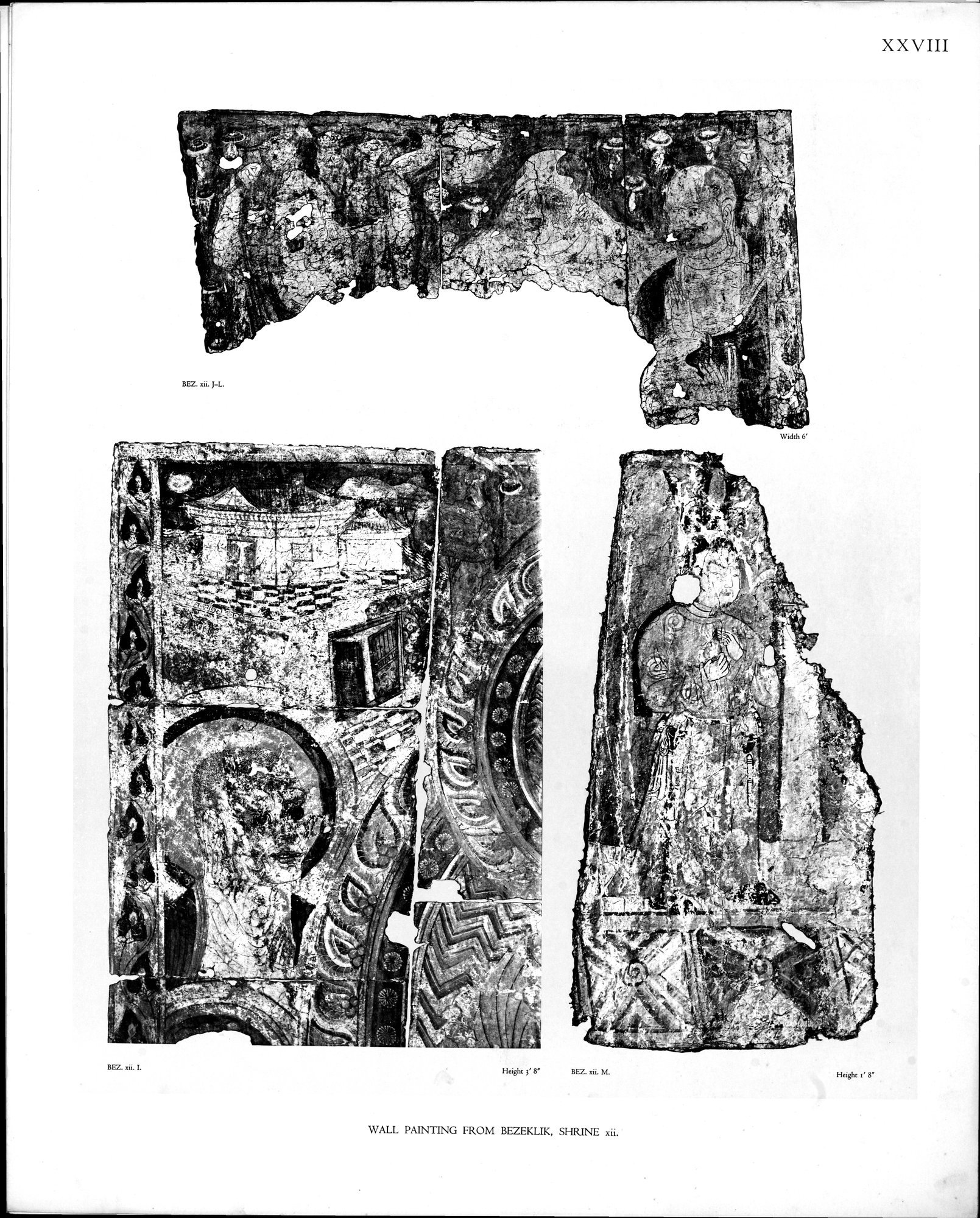 Wall Paintings from Ancient Shrines in Central Asia : vol.2 / 31 ページ（白黒高解像度画像）