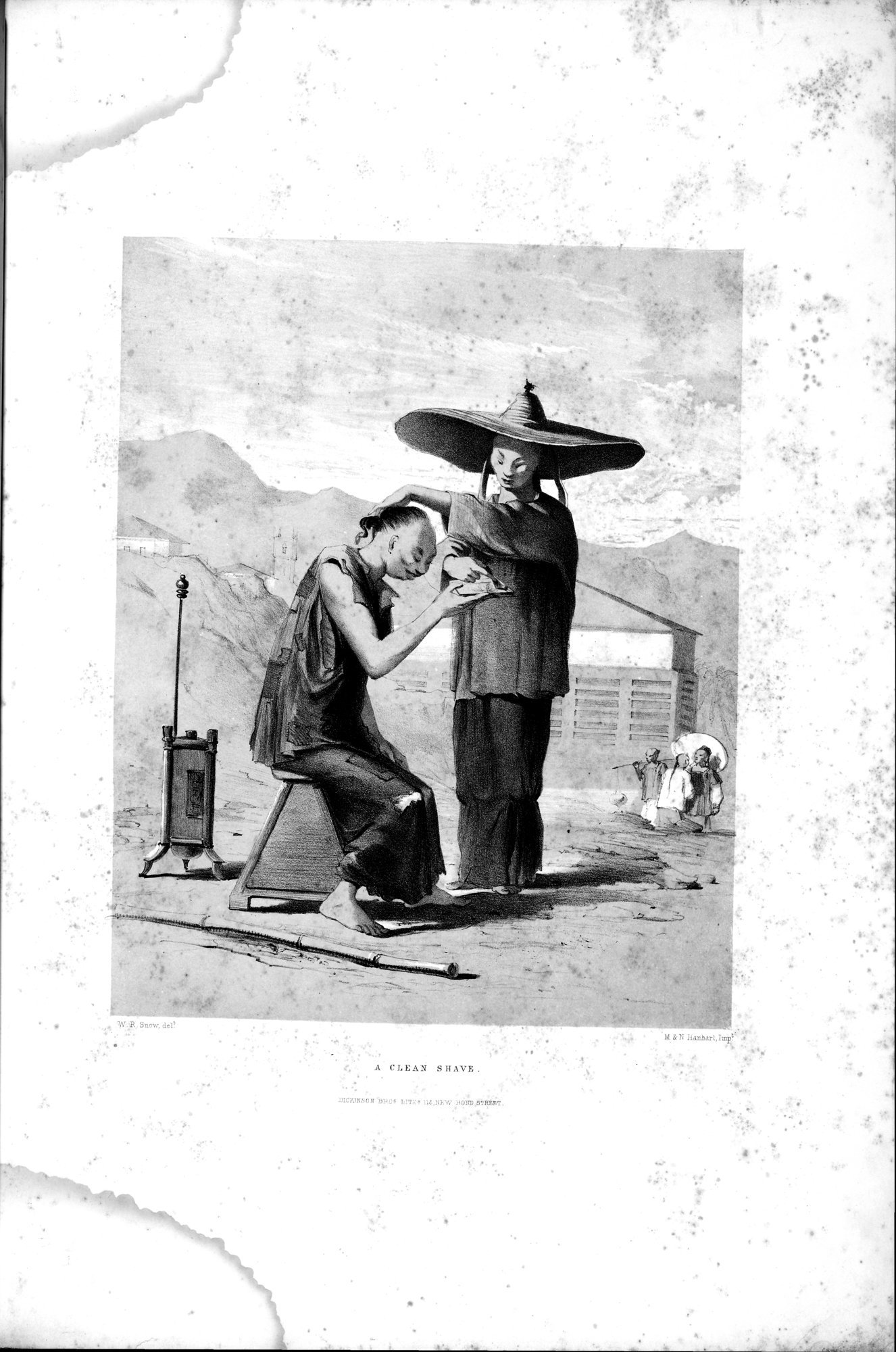 Sketches of Chinese Life & Character : vol.1 / Page 15 (Grayscale High Resolution Image)