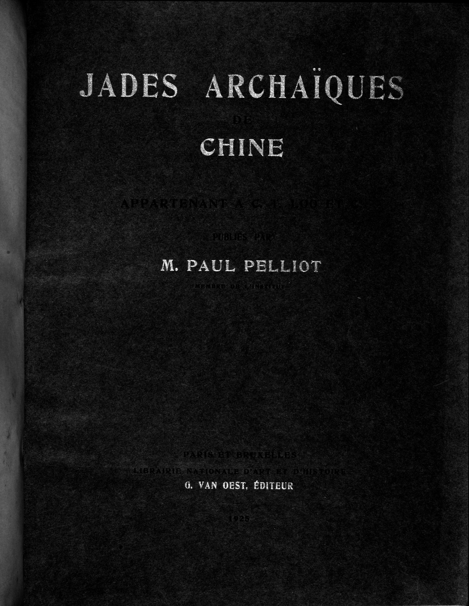 Jades Archaïques de Chine : vol.1 / 7 ページ（白黒高解像度画像）