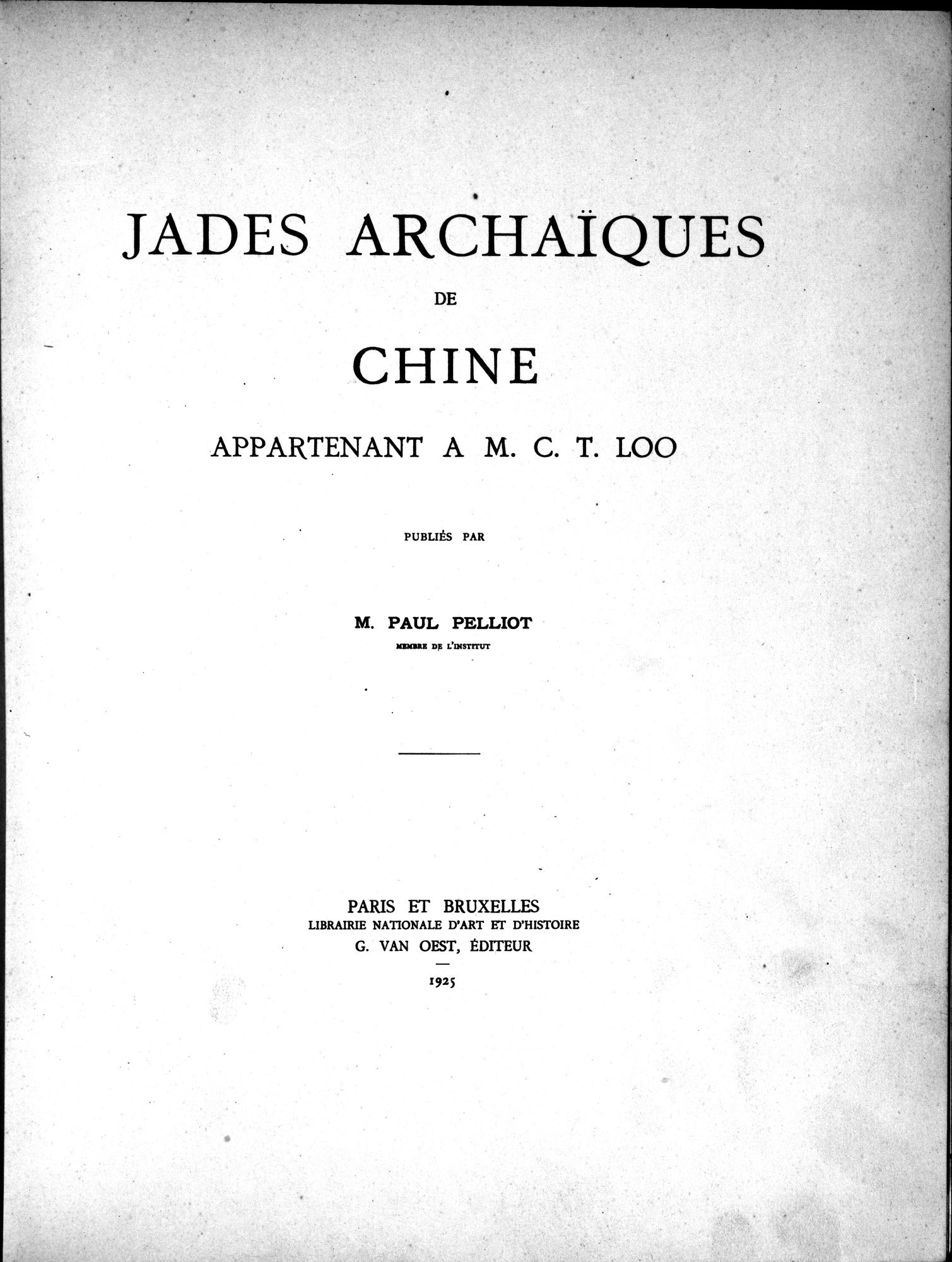 Jades Archaïques de Chine : vol.1 / 13 ページ（白黒高解像度画像）