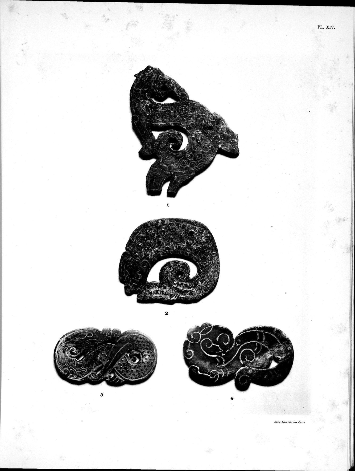 Jades Archaïques de Chine : vol.1 / 101 ページ（白黒高解像度画像）