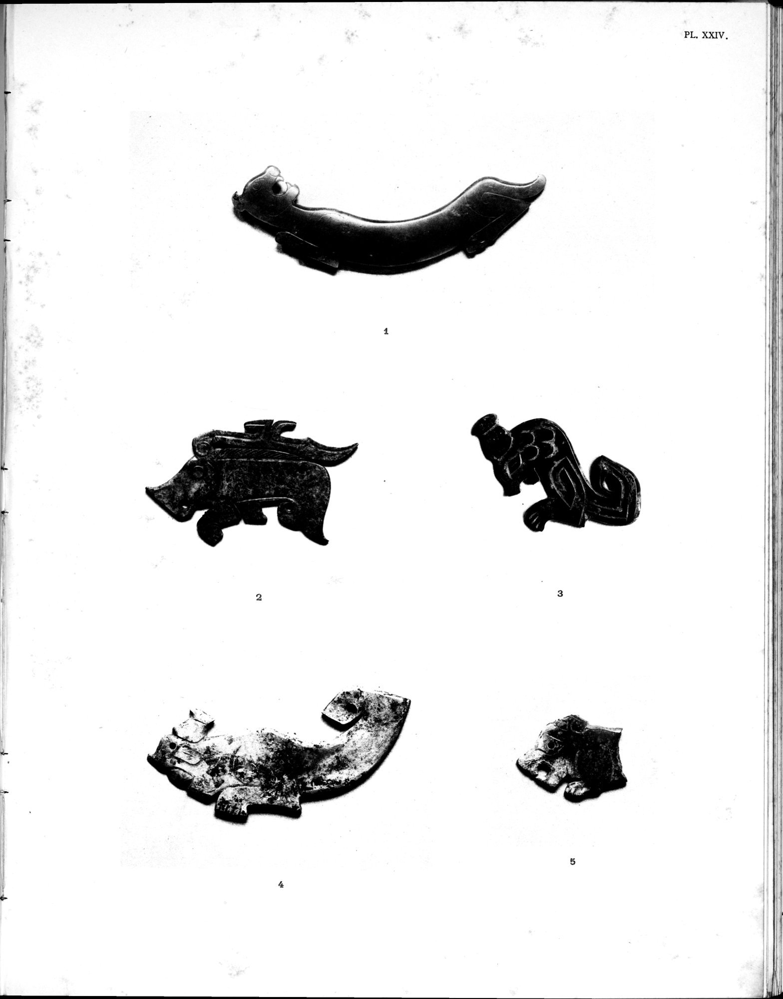 Jades Archaïques de Chine : vol.1 / 141 ページ（白黒高解像度画像）