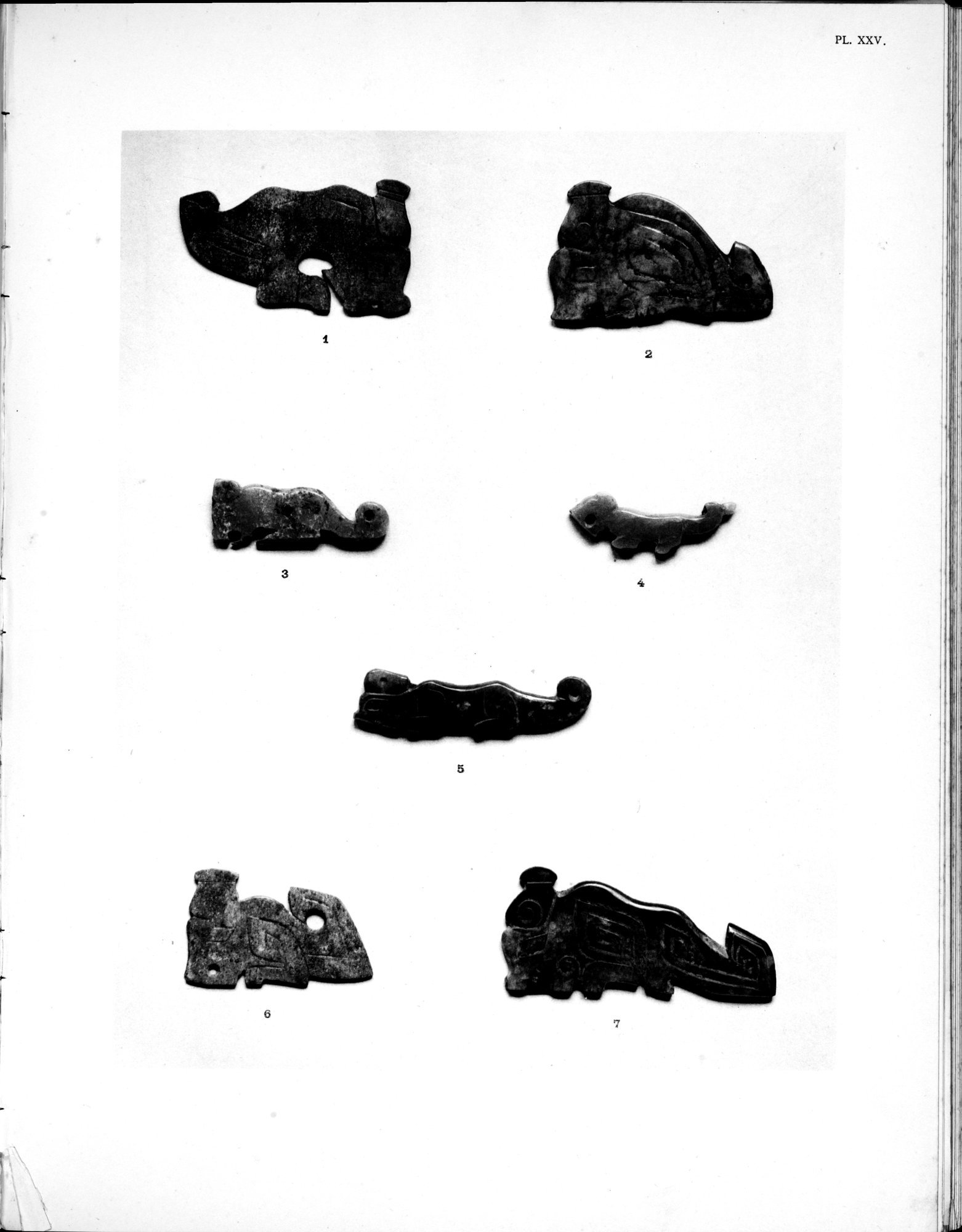 Jades Archaïques de Chine : vol.1 / 145 ページ（白黒高解像度画像）
