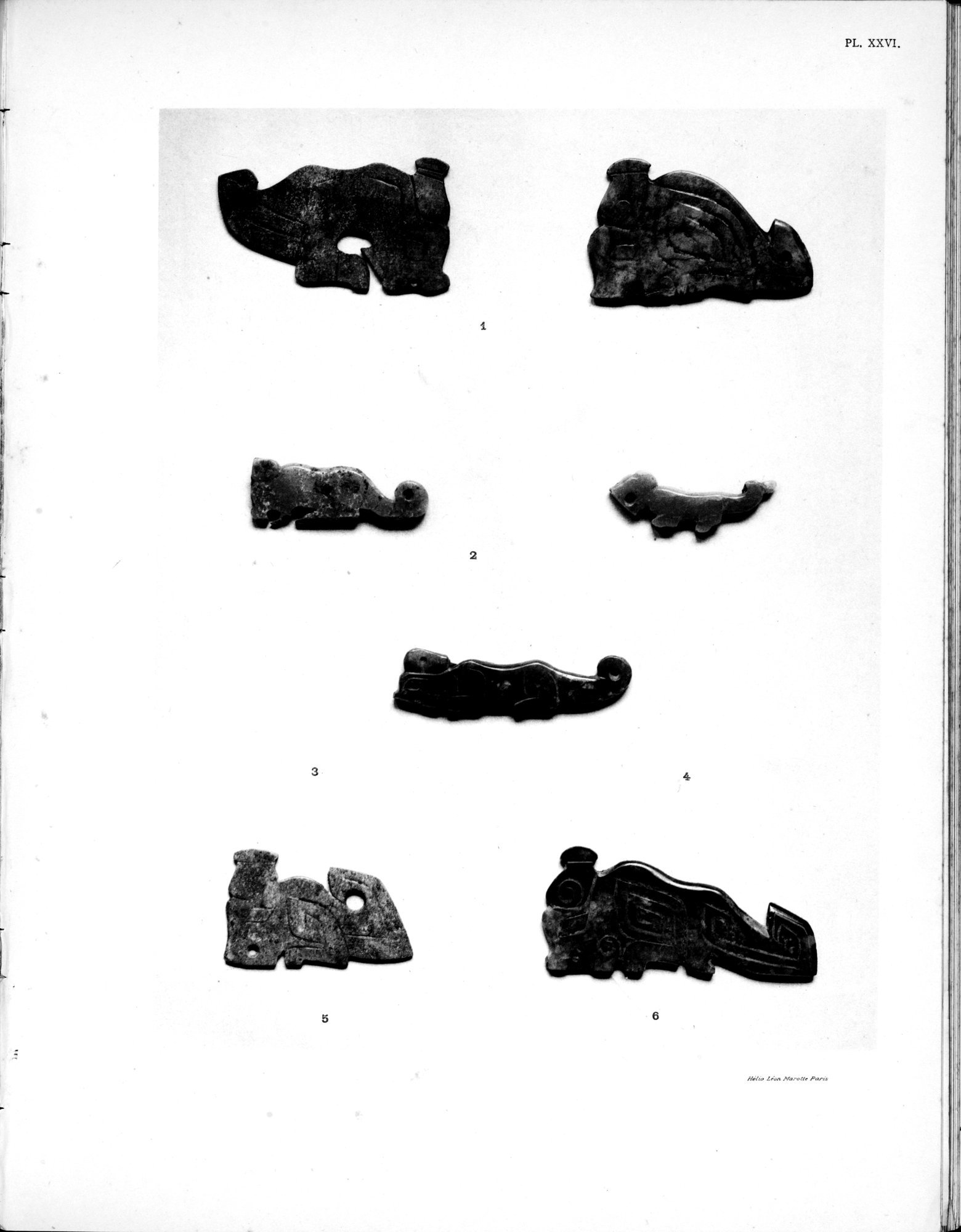 Jades Archaïques de Chine : vol.1 / 149 ページ（白黒高解像度画像）
