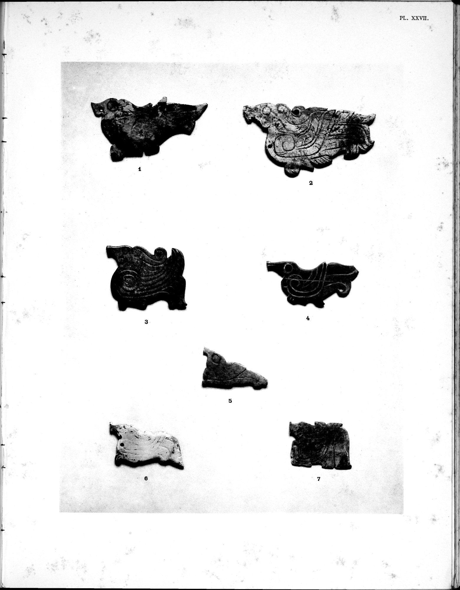 Jades Archaïques de Chine : vol.1 / 153 ページ（白黒高解像度画像）