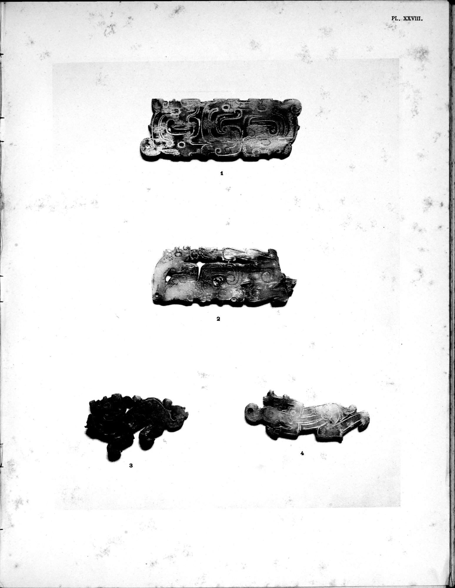Jades Archaïques de Chine : vol.1 / 157 ページ（白黒高解像度画像）