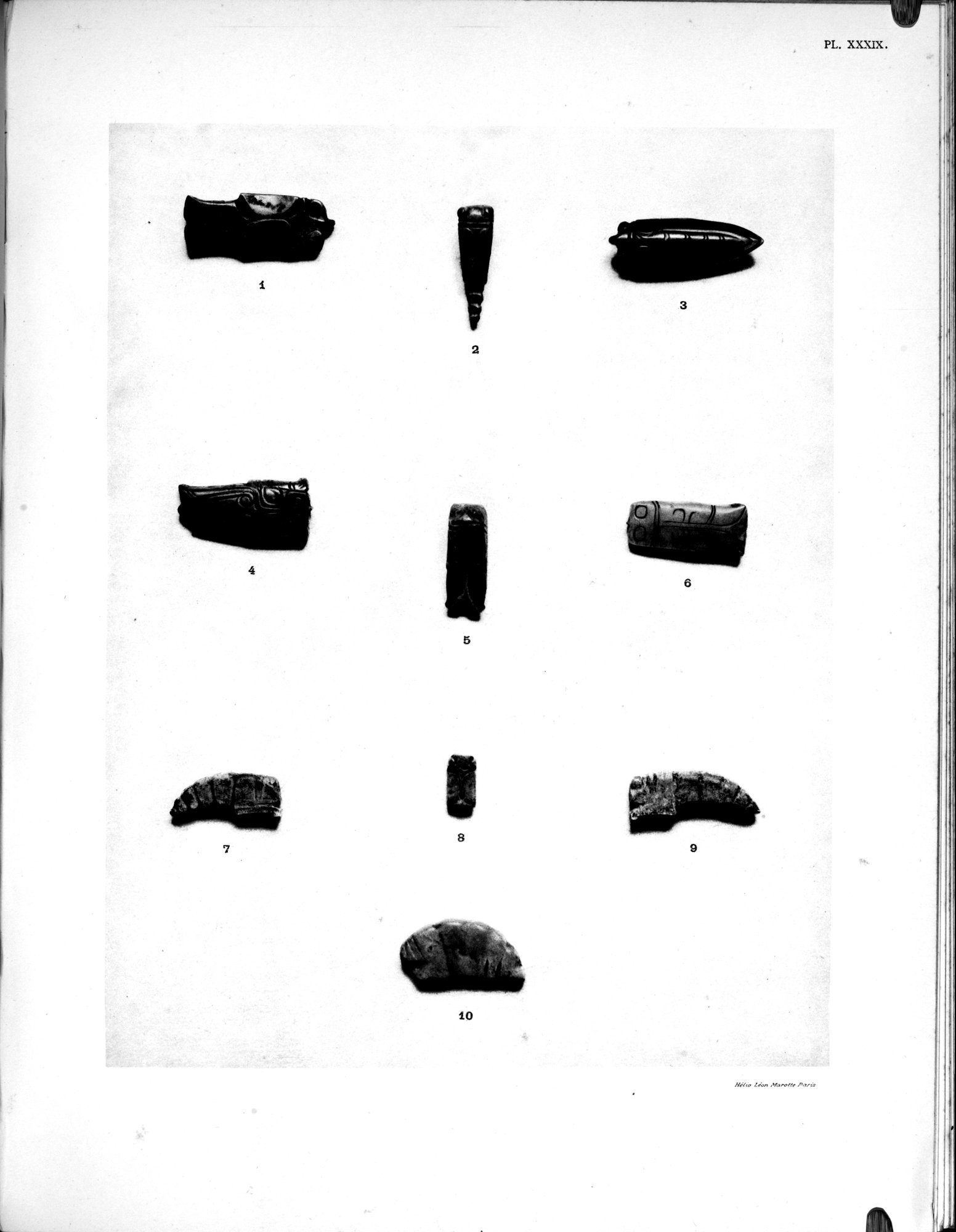 Jades Archaïques de Chine : vol.1 / 201 ページ（白黒高解像度画像）