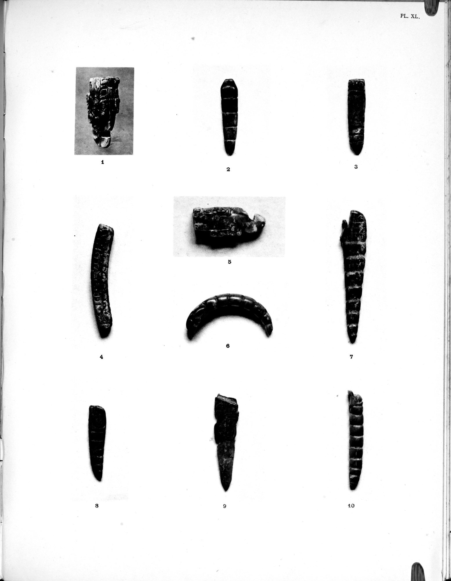 Jades Archaïques de Chine : vol.1 / 205 ページ（白黒高解像度画像）