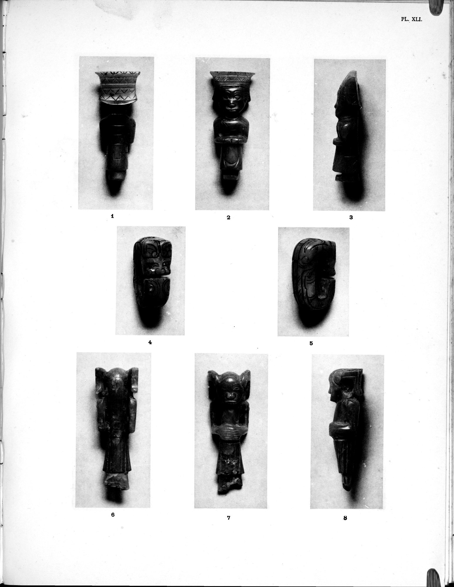Jades Archaïques de Chine : vol.1 / 209 ページ（白黒高解像度画像）