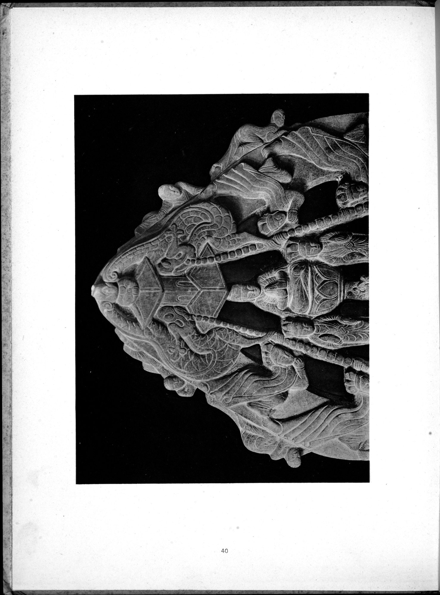 Die Chinesische Steinplastik : vol.1 / 44 ページ（白黒高解像度画像）