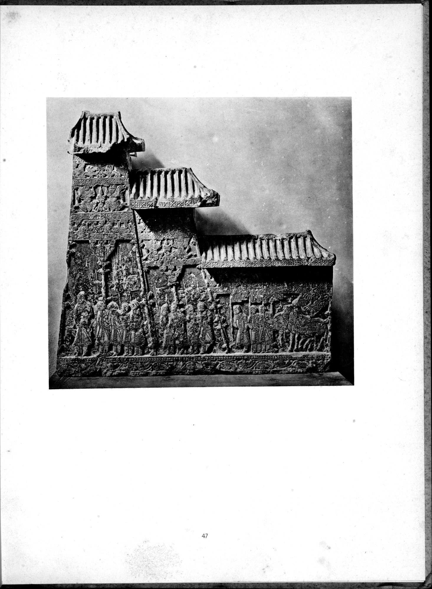Die Chinesische Steinplastik : vol.1 / 51 ページ（白黒高解像度画像）
