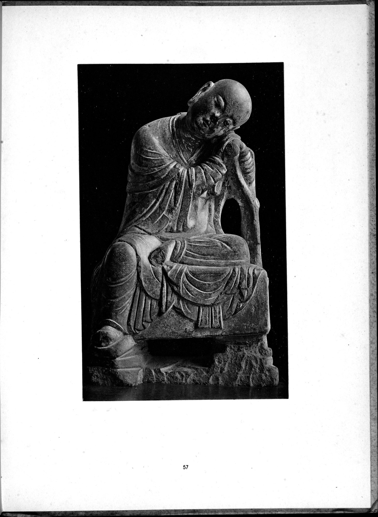Die Chinesische Steinplastik : vol.1 / 61 ページ（白黒高解像度画像）