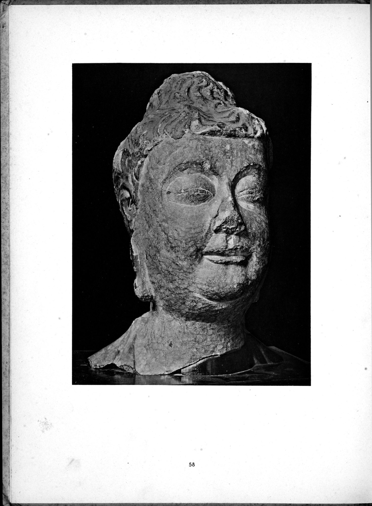 Die Chinesische Steinplastik : vol.1 / Page 62 (Grayscale High Resolution Image)