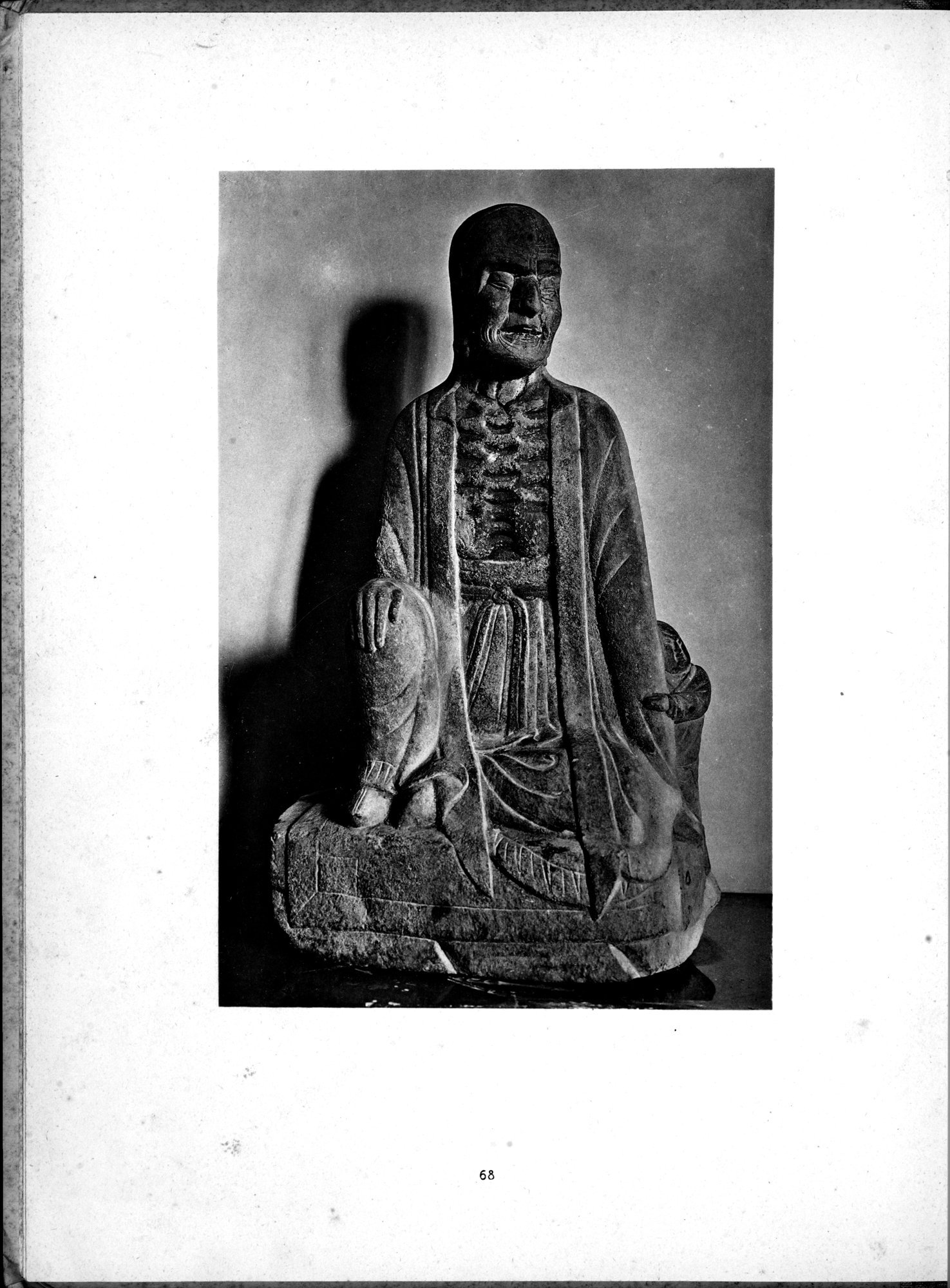 Die Chinesische Steinplastik : vol.1 / 72 ページ（白黒高解像度画像）