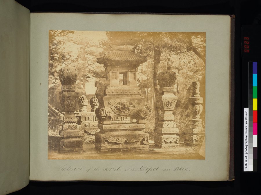 Album of Photographic Views in China : vol.1 / 45 ページ（カラー画像）