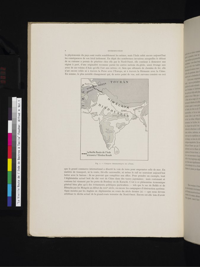 La Vieille Route de l'Inde de Bactres à Taxila : vol.1 / Page 12 (Color Image)