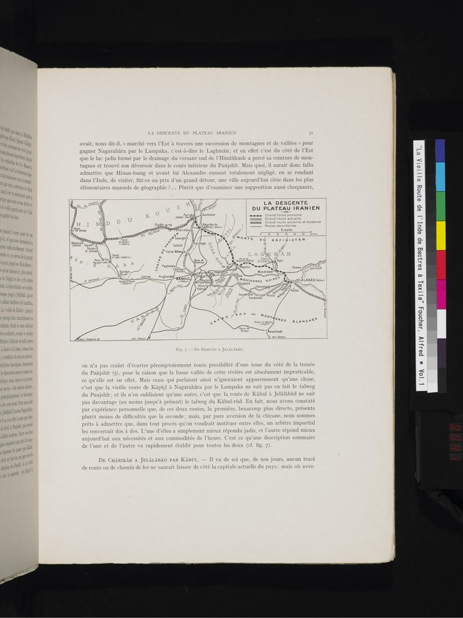 La Vieille Route de l'Inde de Bactres à Taxila : vol.1 / Page 41 (Color Image)