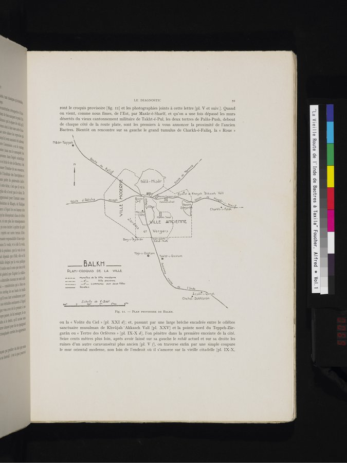 La Vieille Route de l'Inde de Bactres à Taxila : vol.1 / 69 ページ（カラー画像）