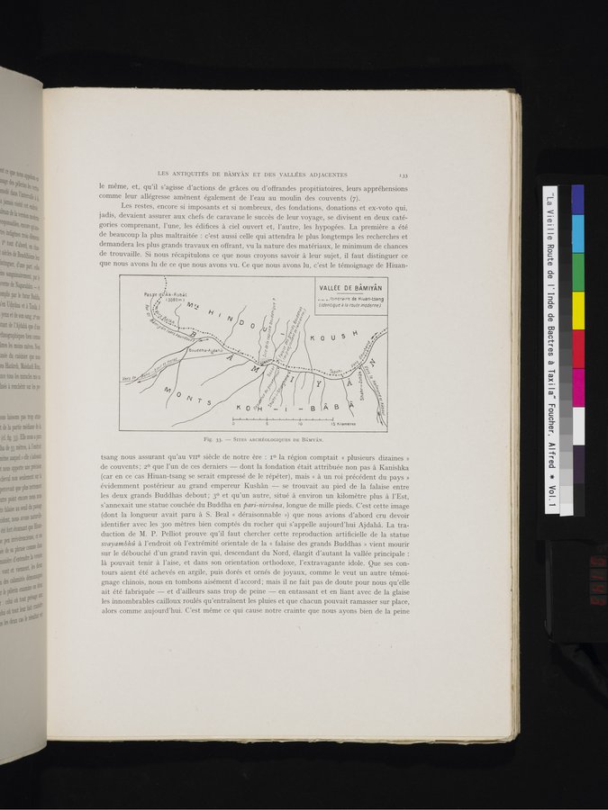 La Vieille Route de l'Inde de Bactres à Taxila : vol.1 / 143 ページ（カラー画像）