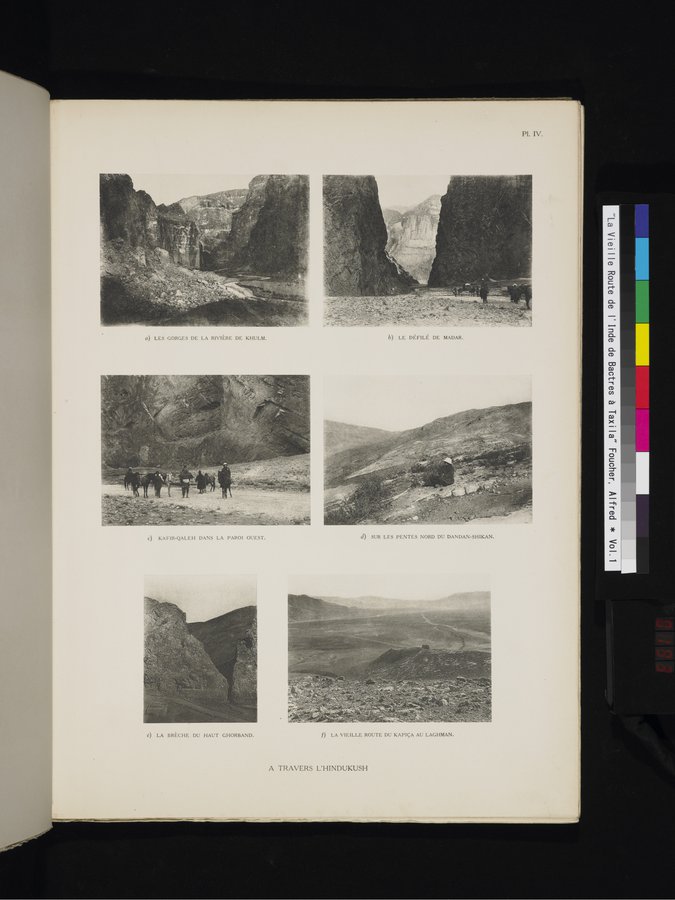 La Vieille Route de l'Inde de Bactres à Taxila : vol.1 / 193 ページ（カラー画像）