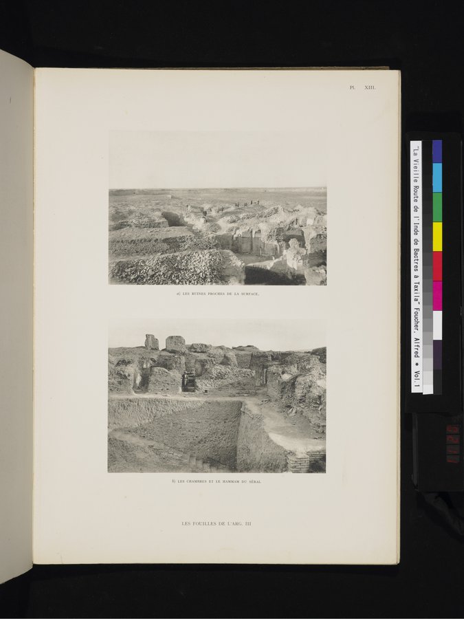 La Vieille Route de l'Inde de Bactres à Taxila : vol.1 / Page 209 (Color Image)