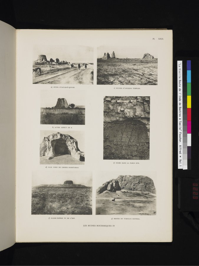 La Vieille Route de l'Inde de Bactres à Taxila : vol.1 / Page 218 (Color Image)