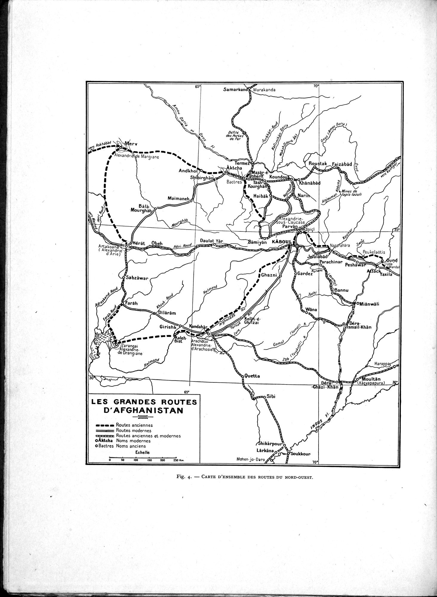 La Vieille Route de l'Inde de Bactres à Taxila : vol.1 / 22 ページ（白黒高解像度画像）