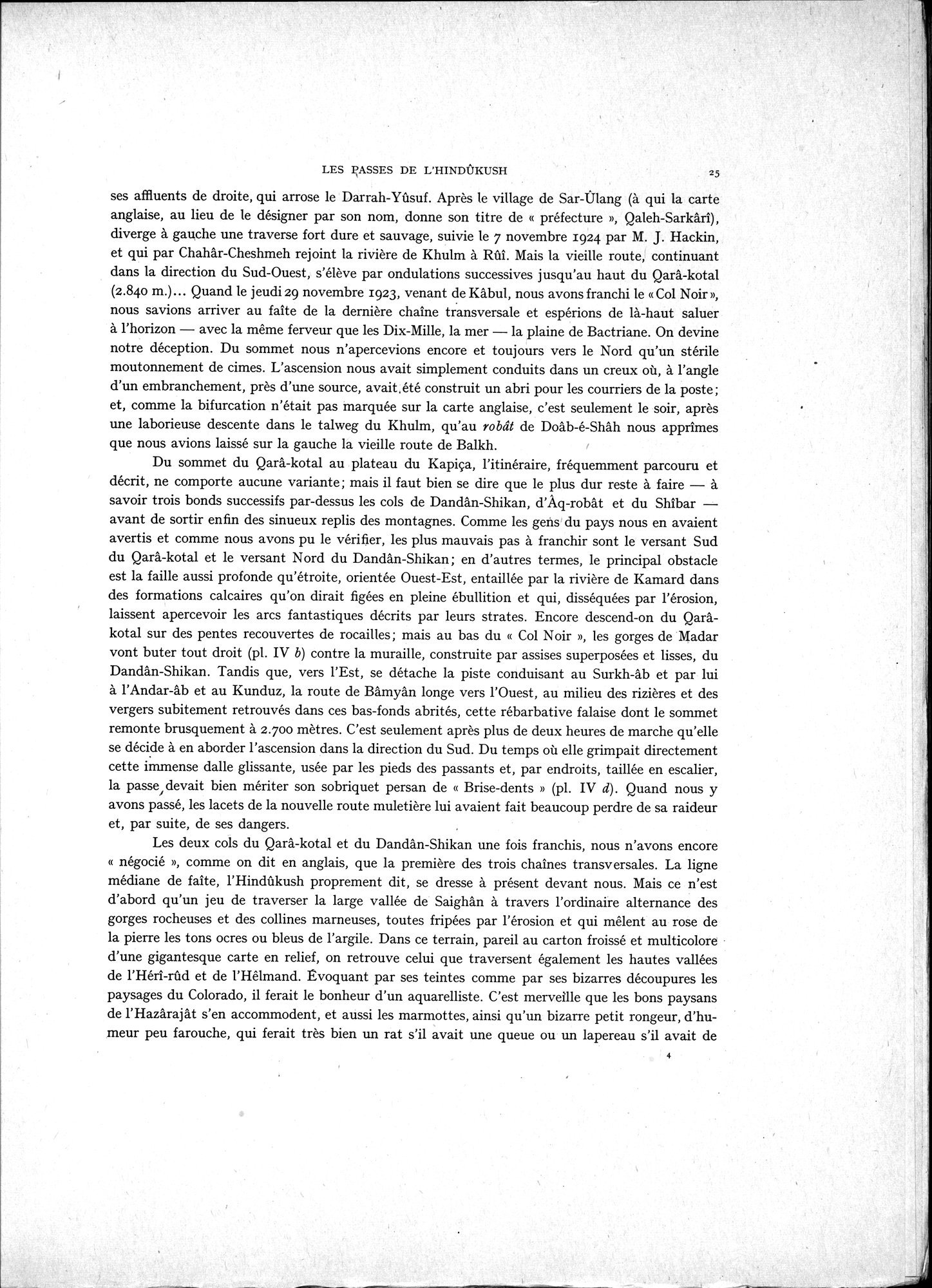 La Vieille Route de l'Inde de Bactres à Taxila : vol.1 / Page 35 (Grayscale High Resolution Image)