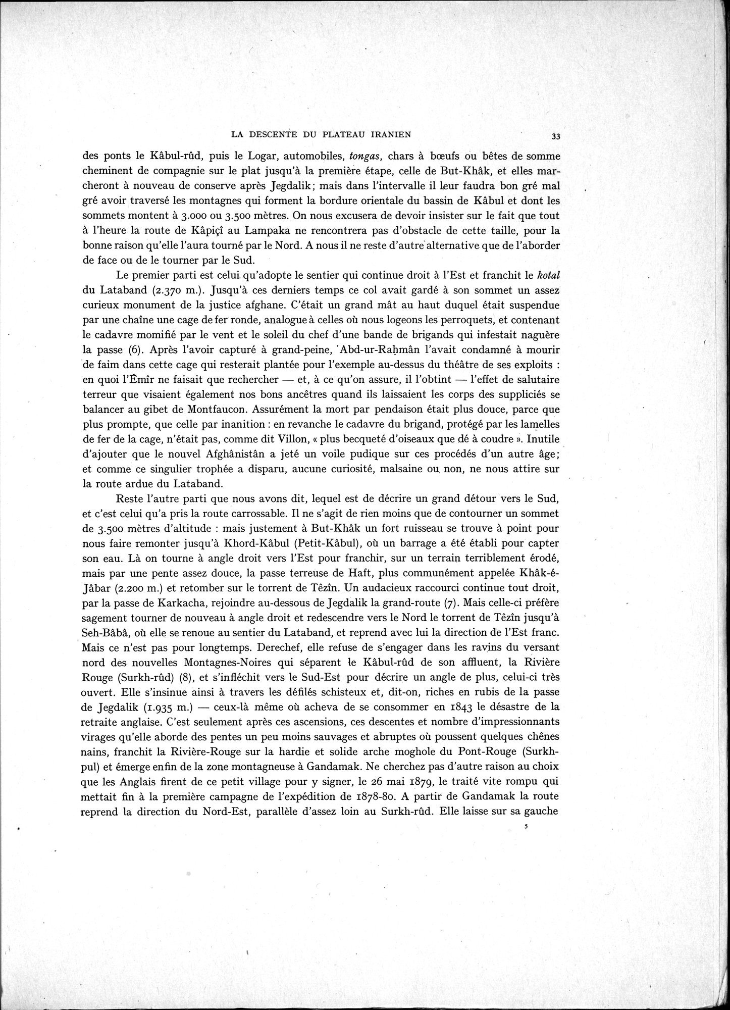 La Vieille Route de l'Inde de Bactres à Taxila : vol.1 / Page 43 (Grayscale High Resolution Image)