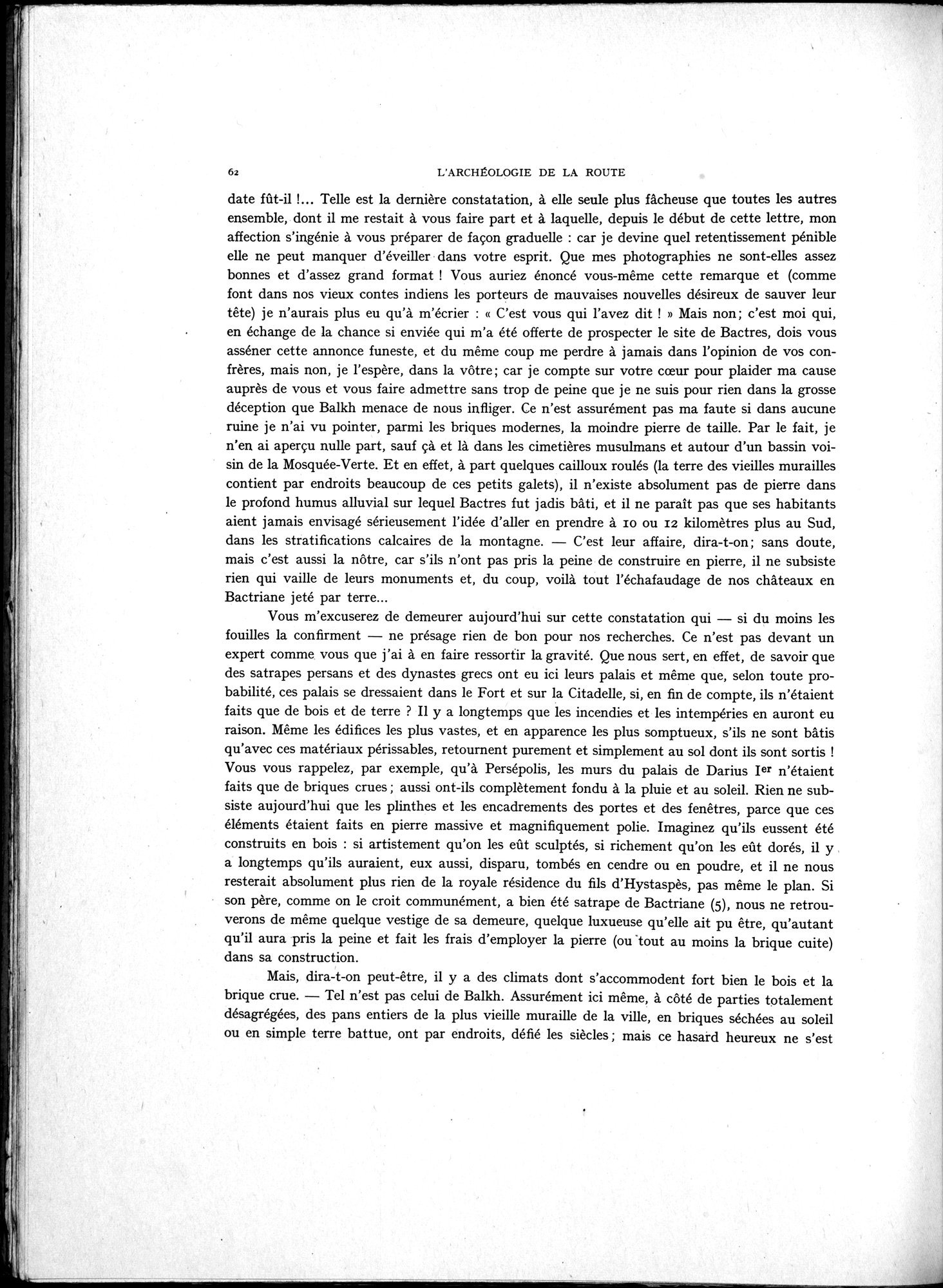 La Vieille Route de l'Inde de Bactres à Taxila : vol.1 / Page 72 (Grayscale High Resolution Image)