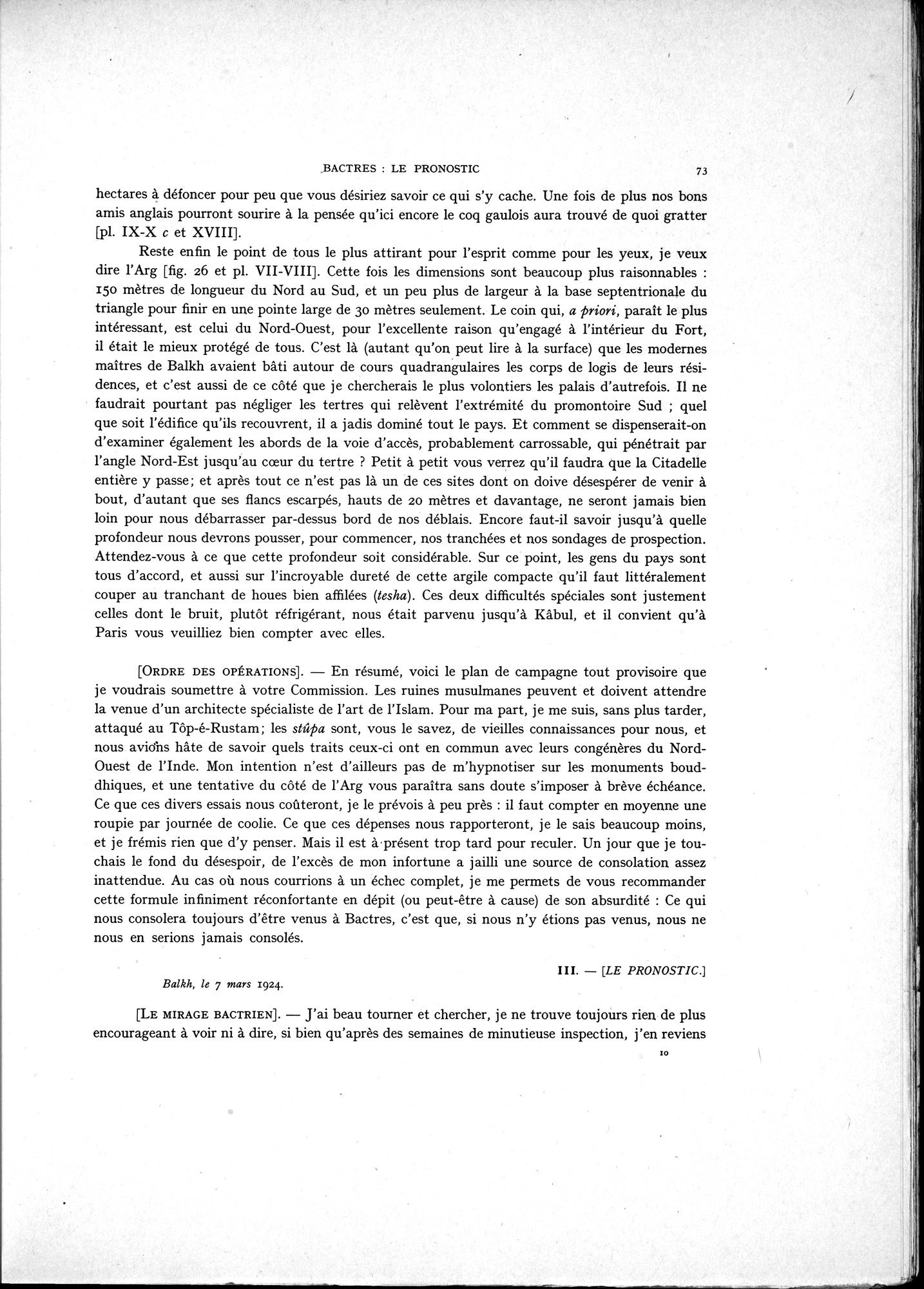 La Vieille Route de l'Inde de Bactres à Taxila : vol.1 / 83 ページ（白黒高解像度画像）