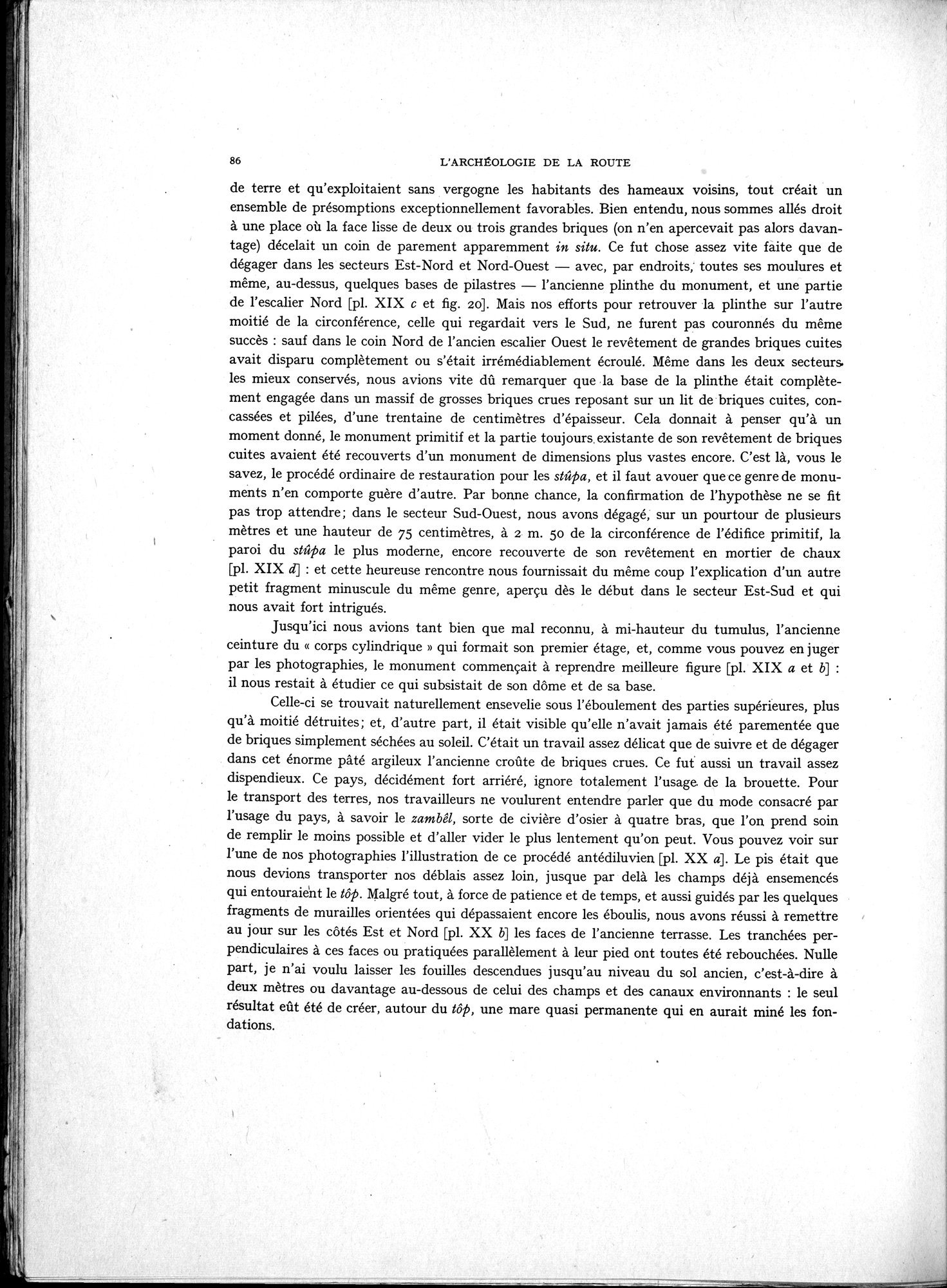 La Vieille Route de l'Inde de Bactres à Taxila : vol.1 / 96 ページ（白黒高解像度画像）