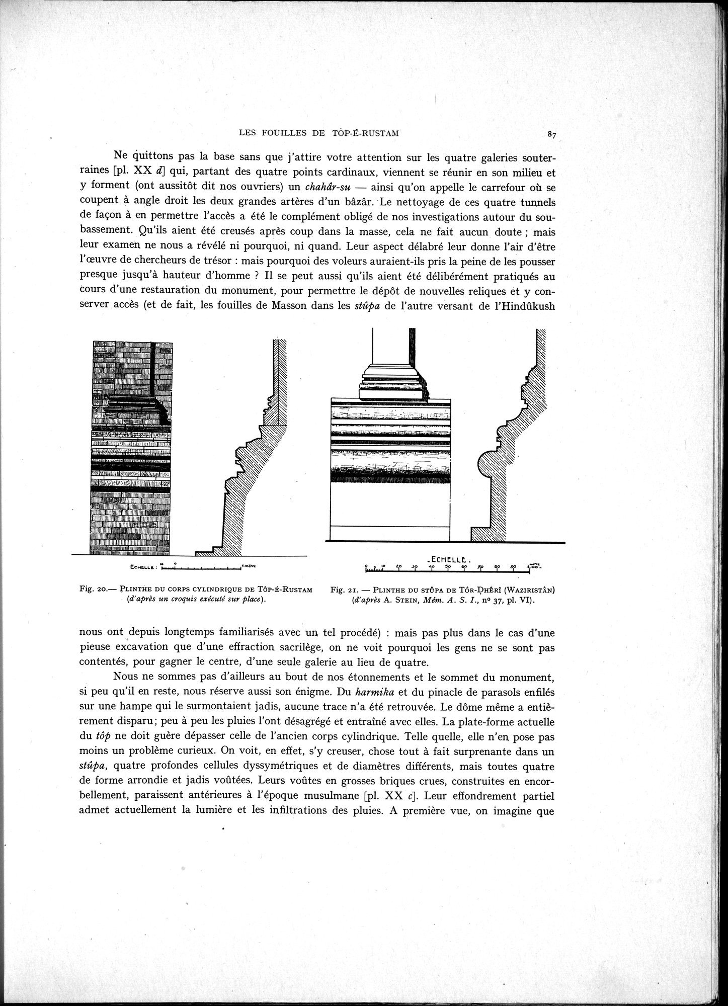 La Vieille Route de l'Inde de Bactres à Taxila : vol.1 / 97 ページ（白黒高解像度画像）