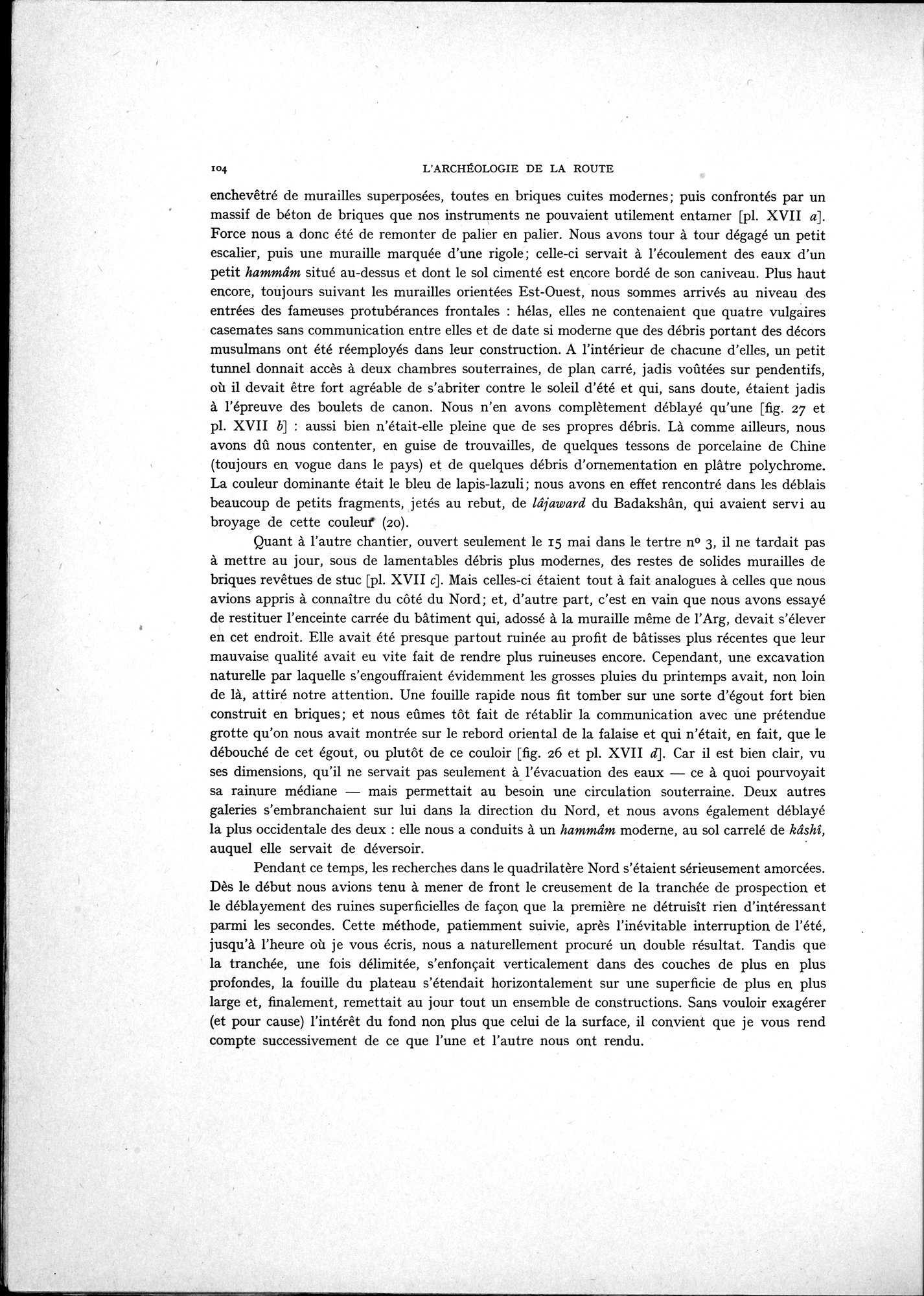 La Vieille Route de l'Inde de Bactres à Taxila : vol.1 / Page 114 (Grayscale High Resolution Image)