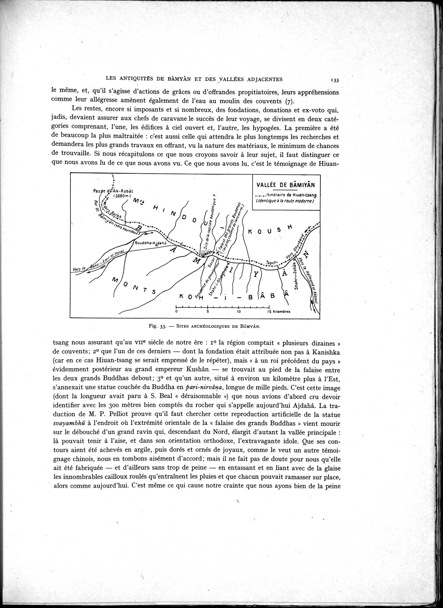 La Vieille Route de l'Inde de Bactres à Taxila : vol.1 / 143 ページ（白黒高解像度画像）