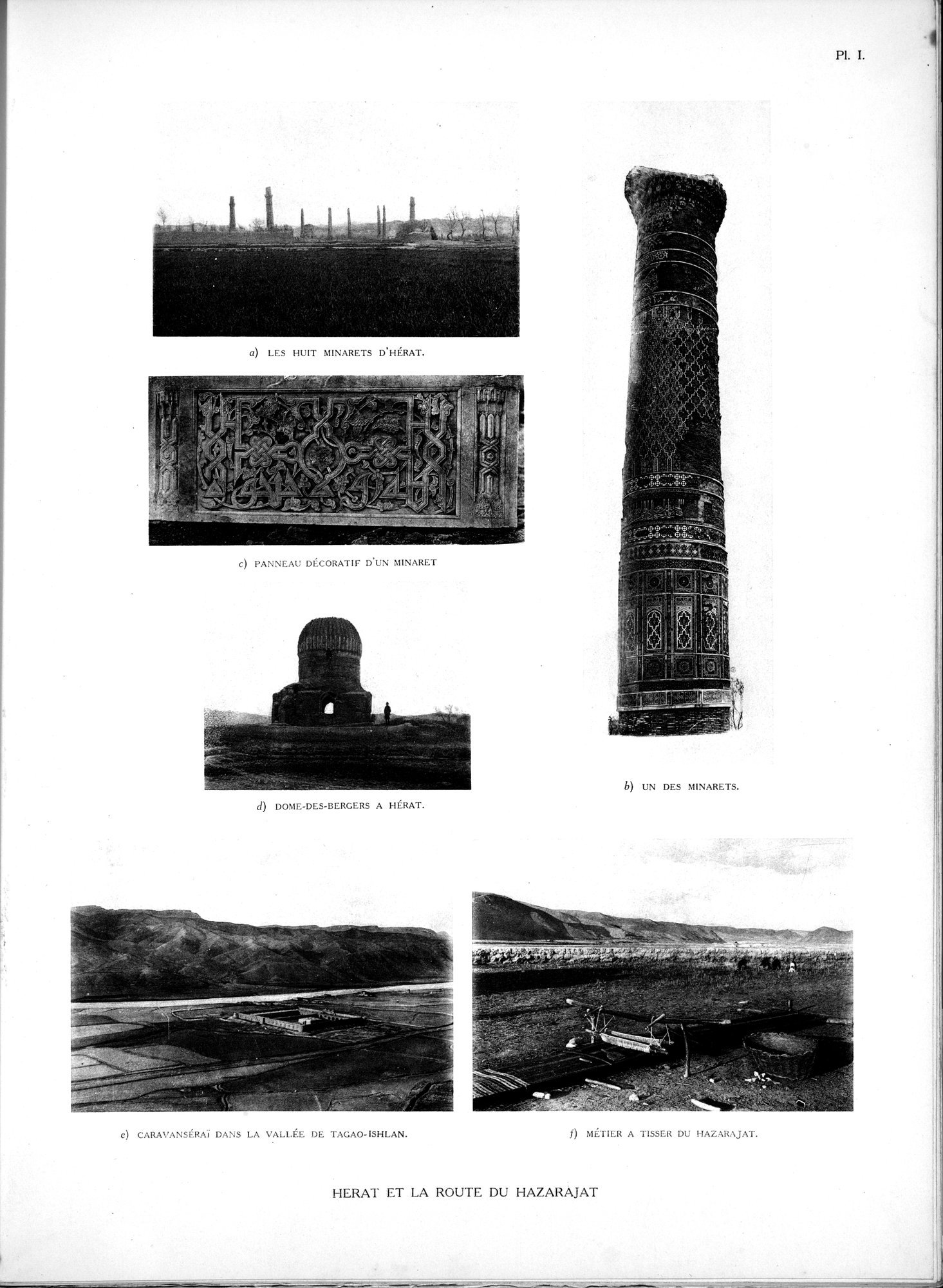 La Vieille Route de l'Inde de Bactres à Taxila : vol.1 / 187 ページ（白黒高解像度画像）