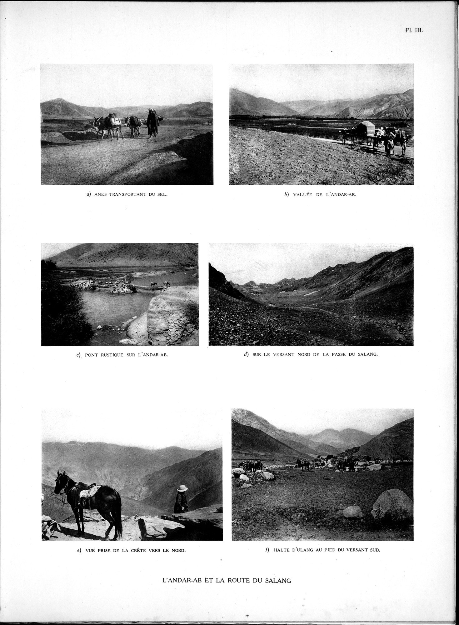 La Vieille Route de l'Inde de Bactres à Taxila : vol.1 / 191 ページ（白黒高解像度画像）
