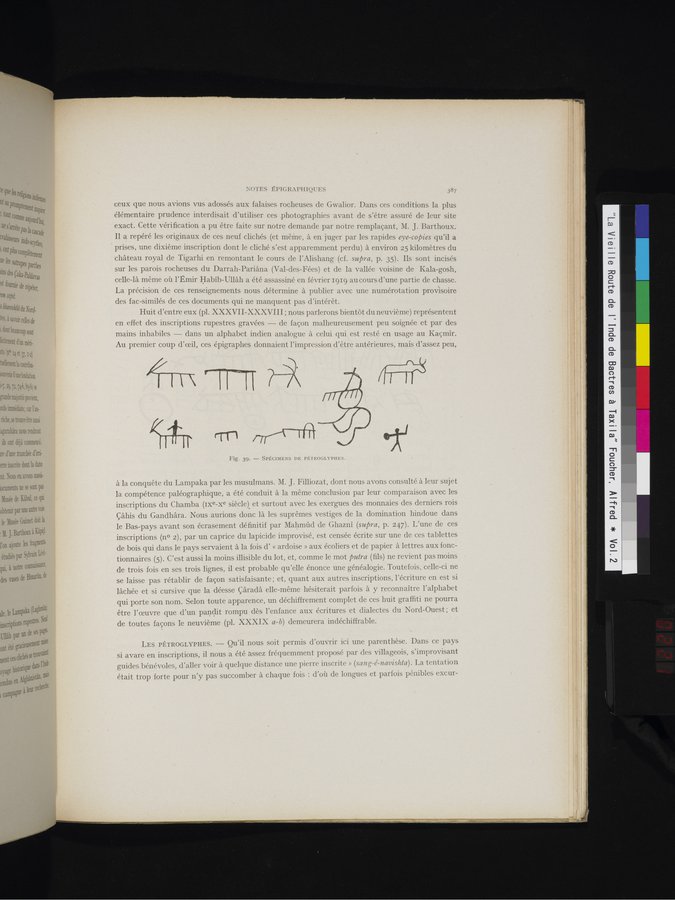 La Vieille Route de l'Inde de Bactres à Taxila : vol.2 / Page 221 (Color Image)