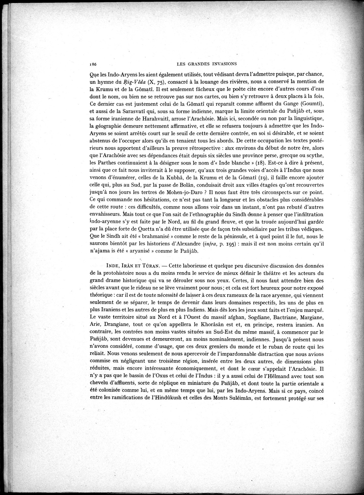 La Vieille Route de l'Inde de Bactres à Taxila : vol.2 / Page 20 (Grayscale High Resolution Image)