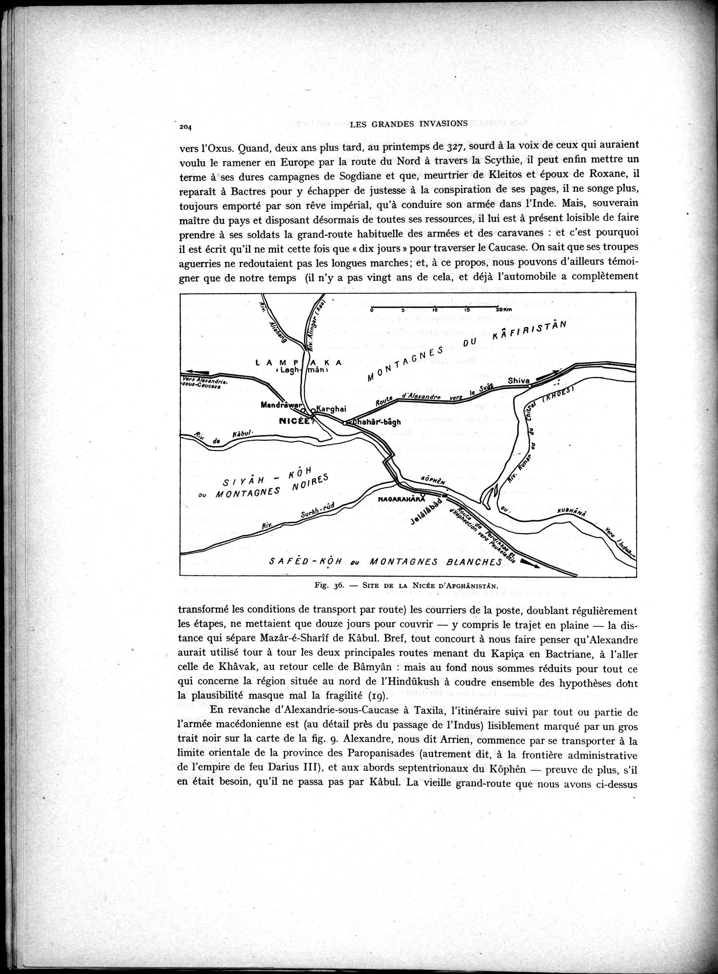 La Vieille Route de l'Inde de Bactres à Taxila : vol.2 / 38 ページ（白黒高解像度画像）